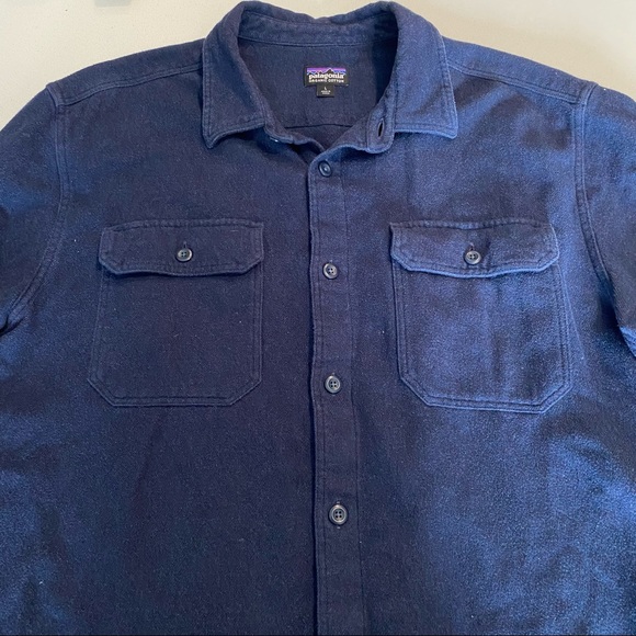 Patagonia Long-Sleeved Fjord Flannel Shirt - Picture 8 of 9